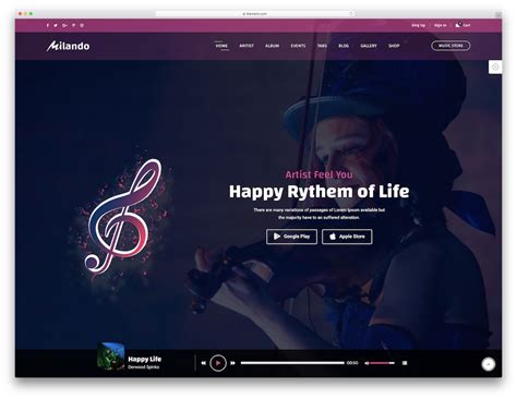 Web Hosting For Music Websites